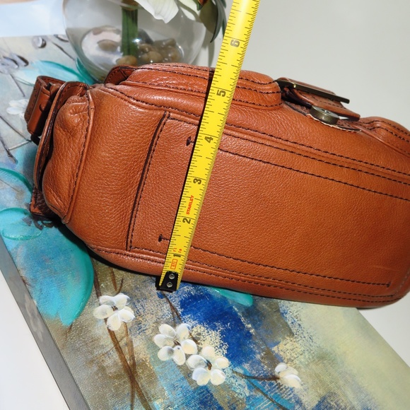 Banana Republic ☆ Brown Leather Purse *EUC* - Picture 4 of 8